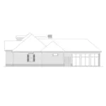 Colonial House Plan Right Elevation - Grantshire Country Home 021D-0013 - Search House Plans and More