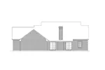 Southern House Plan Rear Elevation - Sunfield European Ranch Home 021D-0014 - Shop House Plans and More
