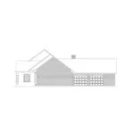 Ranch House Plan Right Elevation - Sunfield European Ranch Home 021D-0014 - Shop House Plans and More