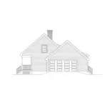 Country House Plan Right Elevation - Corsica Cape Cod Home 021D-0016 - Search House Plans and More