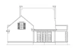 European House Plan Rear Elevation - Dougherty Way Southern Home 021D-0017 - Search House Plans and More