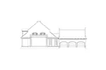 European House Plan Right Elevation - Dougherty Way Southern Home 021D-0017 - Search House Plans and More