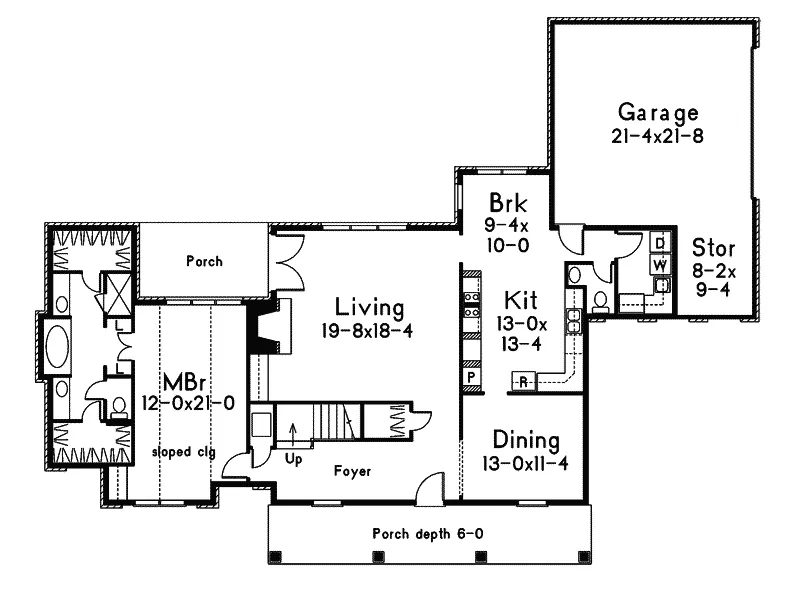 Greek Revival House Plan First Floor - Kellridge Plantation Home 021D-0019 - Search House Plans and More