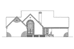 Southern House Plan Rear Elevation - Richardson Southern Home 021D-0020 - Shop House Plans and More