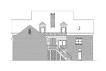Luxury House Plan Rear Elevation - High Meadow Country Farmhouse 021D-0021 - Search House Plans and More