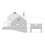 Country House Plan Right Elevation - High Meadow Country Farmhouse 021D-0021 - Search House Plans and More