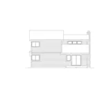 Neoclassical House Plan Rear Elevation - El Dorado Rustic Home 022D-0002 - Search House Plans and More