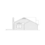 Country House Plan Left Elevation - Santa Clara Ranch Home 022D-0005 - Shop House Plans and More