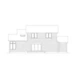 Bungalow House Plan Rear Elevation - Berrybrook Neoclassical Home 022D-0009 - Search House Plans and More