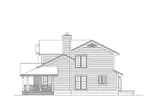 Country House Plan Right Elevation - Leawood Traditional Home 022D-0012 - Shop House Plans and More
