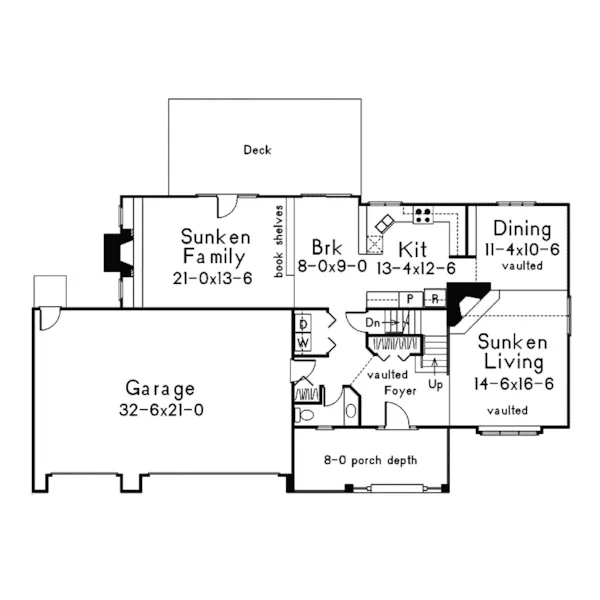 Modern House Plan First Floor - Lakeshire Neoclassical Home 022D-0013 - Shop House Plans and More