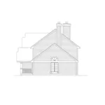 Modern House Plan Right Elevation - Lakeshire Neoclassical Home 022D-0013 - Shop House Plans and More