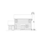 Vacation House Plan Rear Elevation - Treebrooke Neoclassical Home 022D-0014 - Shop House Plans and More