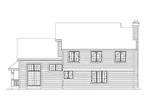 Traditional House Plan Rear Elevation - Goldenwood Traditional Home 022D-0015 - Search House Plans and More