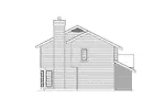 Tudor House Plan Left Elevation - Lockport Manor Traditional Home 022D-0016 - Shop House Plans and More