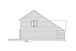 Vacation House Plan Left Elevation - Fernwood Ranch Home 022D-0017 - Search House Plans and More