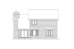 Cabin & Cottage House Plan Rear Elevation - Fernwood Ranch Home 022D-0017 - Search House Plans and More