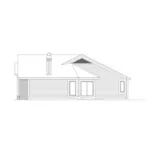 Modern House Plan Right Elevation - Holland Rustic Ranch Home 022D-0018 - Search House Plans and More