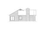 Country House Plan Left Elevation - Sherwood Ranch Home 022D-0019 - Shop House Plans and More