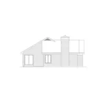 Country House Plan Left Elevation - Sherwood Ranch Home 022D-0019 - Shop House Plans and More