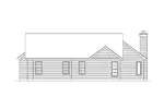 Traditional House Plan Rear Elevation - Sherwood Ranch Home 022D-0019 - Shop House Plans and More