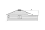 Vacation House Plan Left Elevation - Timberland Ranch Home 022D-0020 - Shop House Plans and More