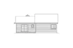 Cabin & Cottage House Plan Rear Elevation - Timberland Ranch Home 022D-0020 - Shop House Plans and More