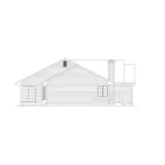 Traditional House Plan Left Elevation - Villawood Ranch Home 022D-0021 - Shop House Plans and More