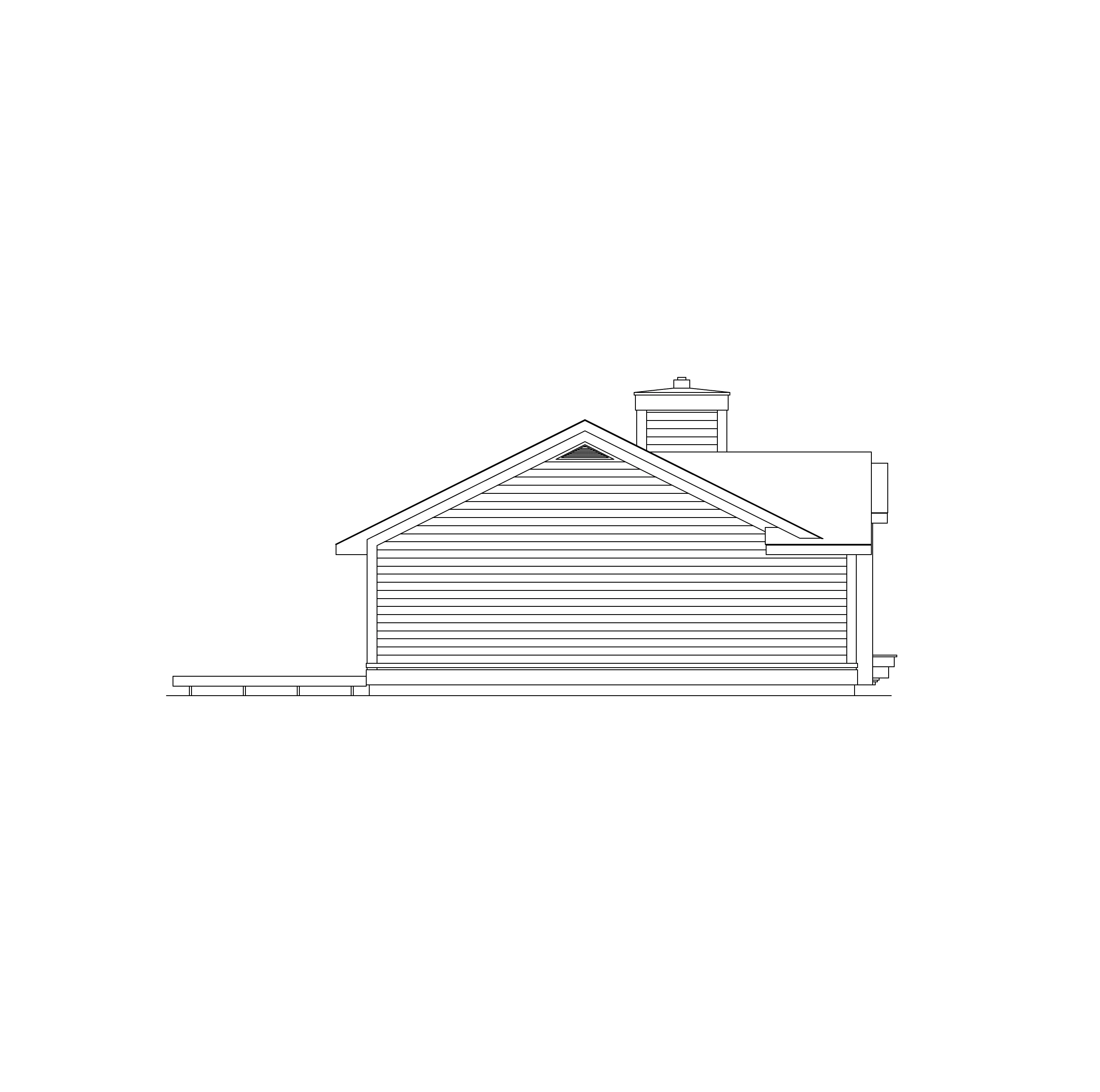 Modern House Plan Left Elevation - Foreston Ranch Home 022D-0023 - Search House Plans and More