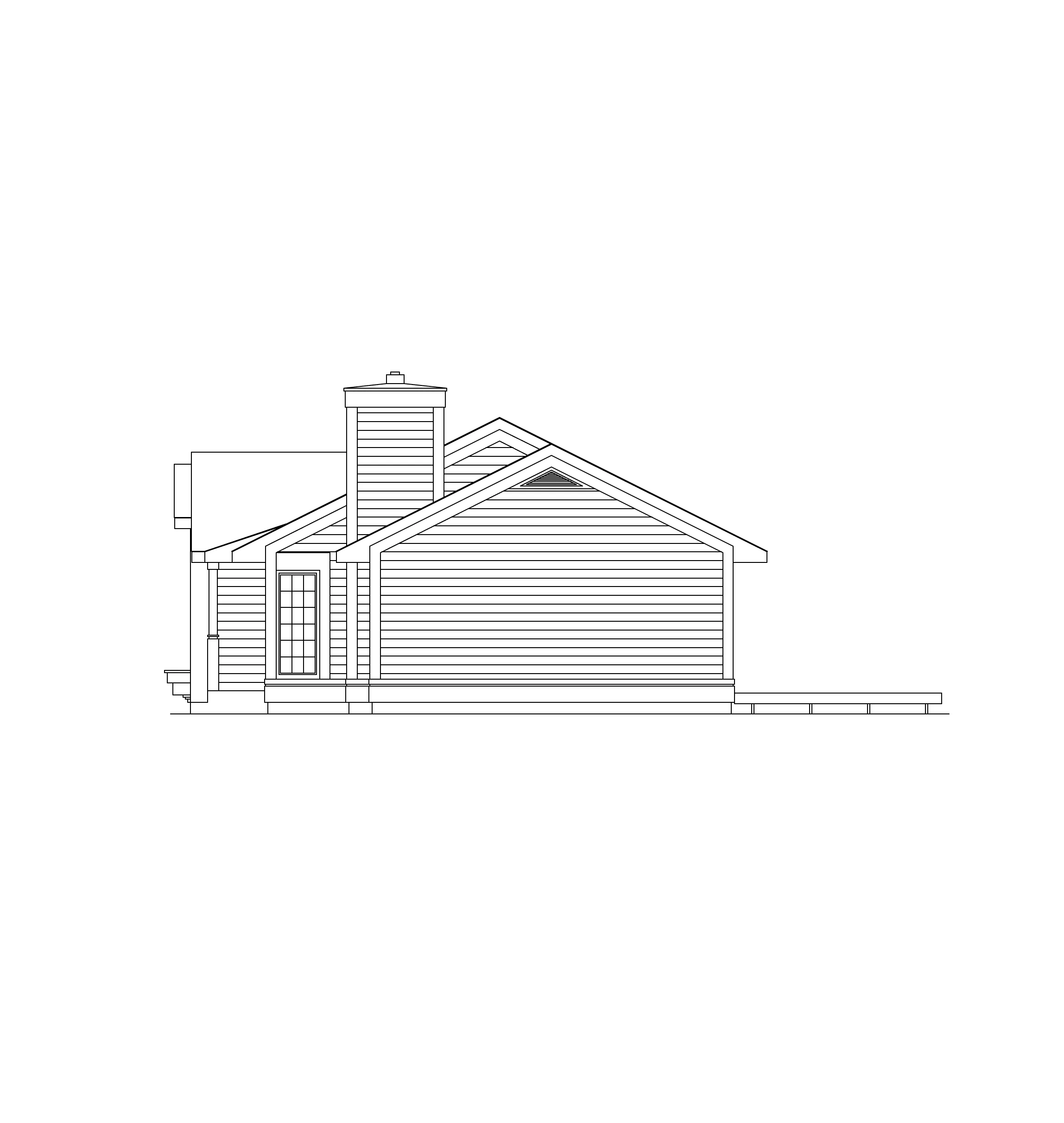 Country House Plan Right Elevation - Foreston Ranch Home 022D-0023 - Search House Plans and More