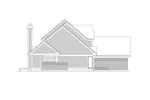 Bungalow House Plan Left Elevation - Augusta Modern Brick Home 022D-0028 - Search House Plans and More