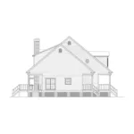 Southern House Plan Left Elevation - Coventry Forest Plantation Home 023D-0001 - Search House Plans and More