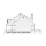 Southern House Plan Right Elevation - Coventry Forest Plantation Home 023D-0001 - Search House Plans and More