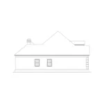 Country House Plan Left Elevation - Flagstaff Southern Home 023D-0002 - Search House Plans and More