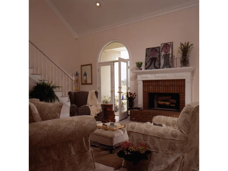 Southern House Plan Living Room Photo 02 - Flagstaff Southern Home 023D-0002 - Search House Plans and More