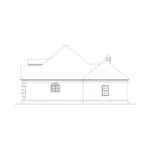 Country House Plan Right Elevation - Flagstaff Southern Home 023D-0002 - Search House Plans and More