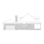 Southern House Plan Left Elevation - Huntley Park Cape Cod Home 023D-0003 - Search House Plans and More