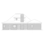 Southern House Plan Rear Elevation - Huntley Park Cape Cod Home 023D-0003 - Search House Plans and More