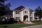 Southern House Plan Front Photo 01 - Aquila European Home 023D-0004 - Search House Plans and More
