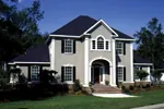 Country House Plan Front Photo 02 - Aquila European Home 023D-0004 - Search House Plans and More