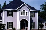 Country House Plan Front Photo 03 - Aquila European Home 023D-0004 - Search House Plans and More