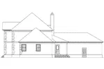 Country House Plan Right Elevation - Aquila European Home 023D-0004 - Search House Plans and More
