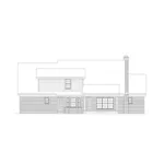 Traditional House Plan Rear Elevation - Harwick Hollow Country Home 023D-0006 - Search House Plans and More