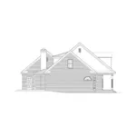 Country House Plan Left Elevation - Salina Southern Home 023D-0009 - Shop House Plans and More