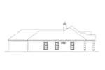 Traditional House Plan Left Elevation - Ashley Ranch Home 023D-0010 - Search House Plans and More