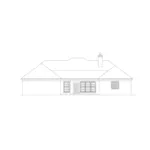 Traditional House Plan Rear Elevation - Ashley Ranch Home 023D-0010 - Search House Plans and More