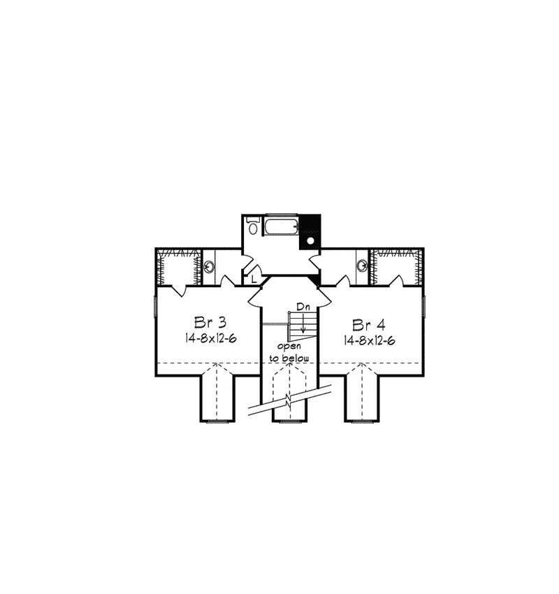 Farmhouse Plan Second Floor - Mapleridge Country Home 023D-0011 - Shop House Plans and More