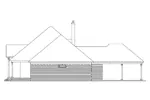 Craftsman House Plan Right Elevation - Freemont Southern Home 023D-0012 - Search House Plans and More