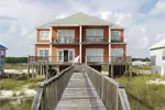 Beach & Coastal House Plan Rear Photo 01 - Cottonwood Place Duplex 023D-0013 - Search House Plans and More