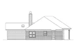 Traditional House Plan Left Elevation - Belford Traditional Ranch Home 023D-0015 - Search House Plans and More